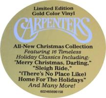Carpenters: Christmas Once More US vinyl album sticker