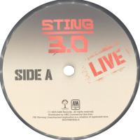 Sting: 3.0 Live US vinyl album