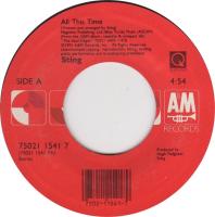 Sting: All This time US 7-inch