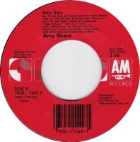 Amy Grant: Baby Baby US 7-inch