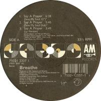 Breathe: Say a Prayer US 12-inch