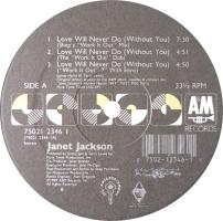 Janet Jackson: Love Will Never Do (Without You) US 12-inch