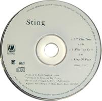 Sting: All This Time US CD single