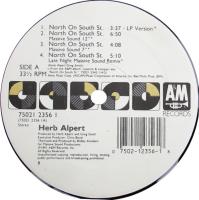 Herb Alpert: North On South St. US promo 12-inch