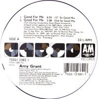 Amy Grant: Good For Me US 12-inch