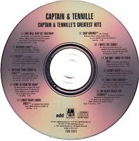 Captain & Tennille: Greatest Hits US CD album reissue