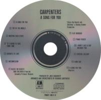 Carpenters: A Song For You US CD album reissue