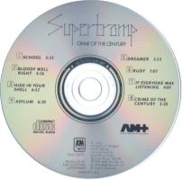 Supertramp: Crime Of the Century US CD album reissue