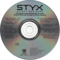 Styx: Kilroy Was Here US CD album