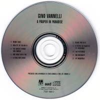 Gino Vannelli: A Pauper In Paradise US CD album reissue