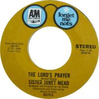 Sister Janet Mead: The Lord's Prayer US 7-inch reissue