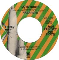 Nazareth: Love Hurts US 7-inch reissue