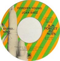 Joan Baez: Forever Young US 7-inch reissue