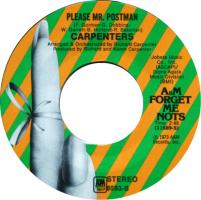 Carpenters: Please Mr. Postman US 7-inch reissue