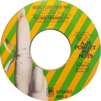Peter Frampton: Baby, I Love Your Way US 7-inch reissue