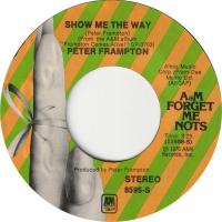 Peter Frampton: Show Me the Way US 7-inch reissue