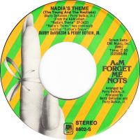 Barry DeVorzon & Perry Botkin, Jr.: Nadia's Theme US 7-inch reissue
