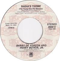 Barry DeVorzon & Perry Botkin, Jr.: Nadia's Theme US 7-inch reissue