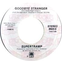 Supertramp: Goodbye Stranger US 7-inch reissue
