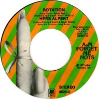 Herb Alpert: Rotation US 7-inch reissue