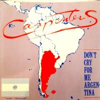 Carpenters: Don't Cry For Me Argentina US 7-inch reissue