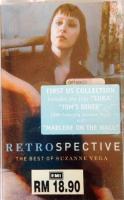 Suzanne Vega: Retrospective: the Best Of Malaysia cassette album