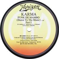 Karma: Funk de Mambo US vinyl 12-inch