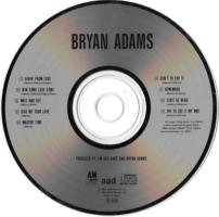 Bryan Adams self-titled US cassette album