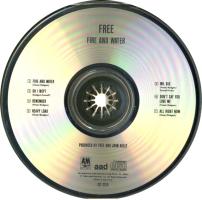 Free: Fire and Water US CD album
