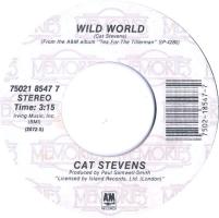 Cat Stevens: Wild World US 7-inch reissue