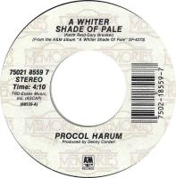 Procol Harum: A Whiter Shade Of Pale US 7-inch reissue