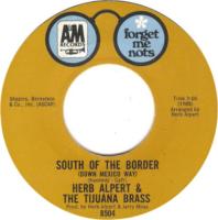 Herb Alpert & the Tijuana Brass: South Of the Border US 7-inch reissue