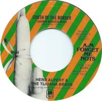Herb Alpert & the Tijuana Brass: South Of the Border US 7-inch reissue