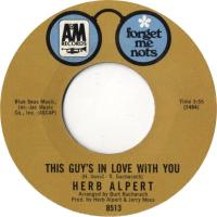 Herb Alpert & the Tijuana Brass: This Guy's In Love With You US 7-inch reissue
