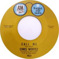Chris Montez: Call Me US 7-inch reissue