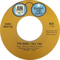 Chris Montez: The More I See You US 7-inch reissue