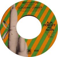 Claudine Longet: Meditation US 7-inch reissue