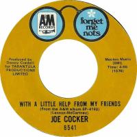 Joe Cocker: With a Little Help From My Friends US 7-inch reissue