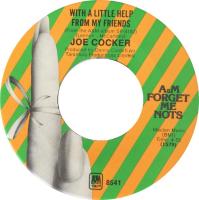 Joe Cocker: With a Little Help From My Friends US 7-inch reissue