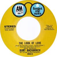 Burt Bacharach: The Look Of Love US 7-inch reissue