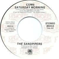 Sandpipers: Come Saturday Morning US 7-inch reissue