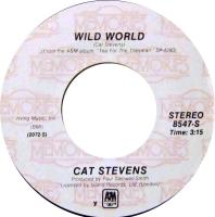 Cat Stevens: Wild World US -inch reissue