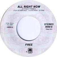 Free: All Right Now US 7-inch reissue