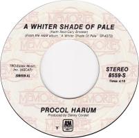 Procol Harum: A Whiter Shade Of Pale US 7-inch reissue
