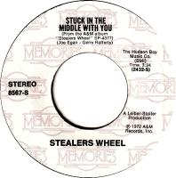 Stealers Wheel: Stuck In the Middle With You US 7-inch reissue