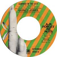 Quincy Jones: Summer In the City US 7-inch reissue