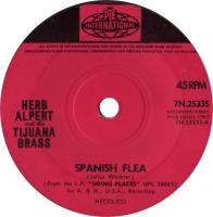 Herb Alpert & the Tijuana Brass: Spanish Flea Britain 7-inch