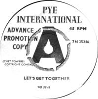 We Five: Let's Get Together Britain promo 7-inch