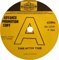 Chris Montez: Time After Time Britain promo 7-inch