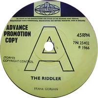 Frank Gorshin: The Riddler Britain promo 7-inch